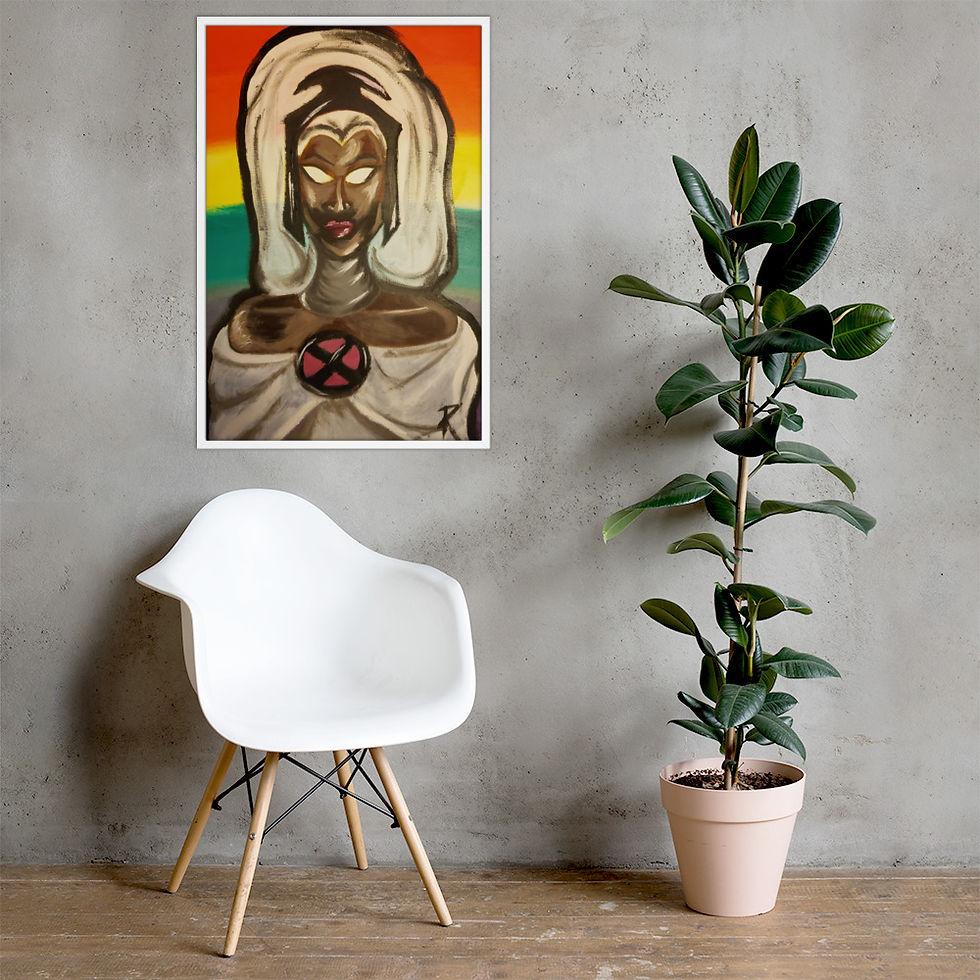 Thumbnail: Storm Framed poster