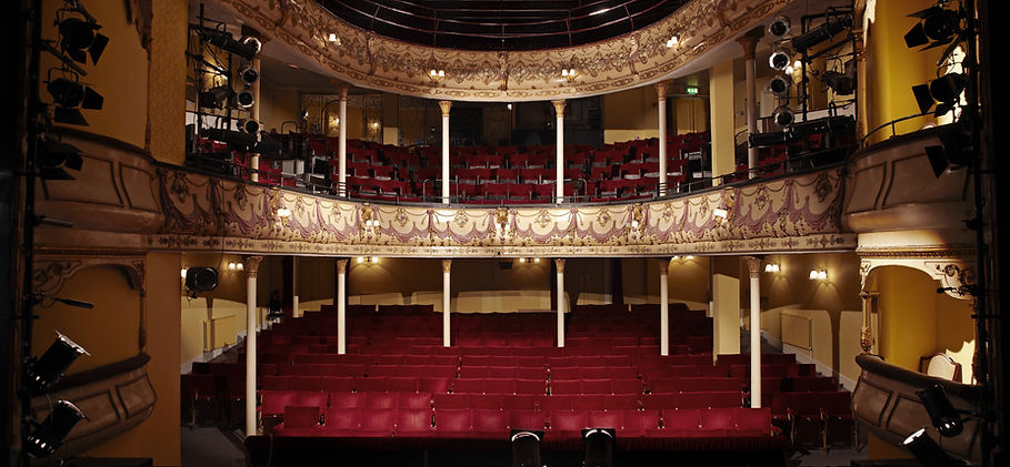 Empty Theater Stage