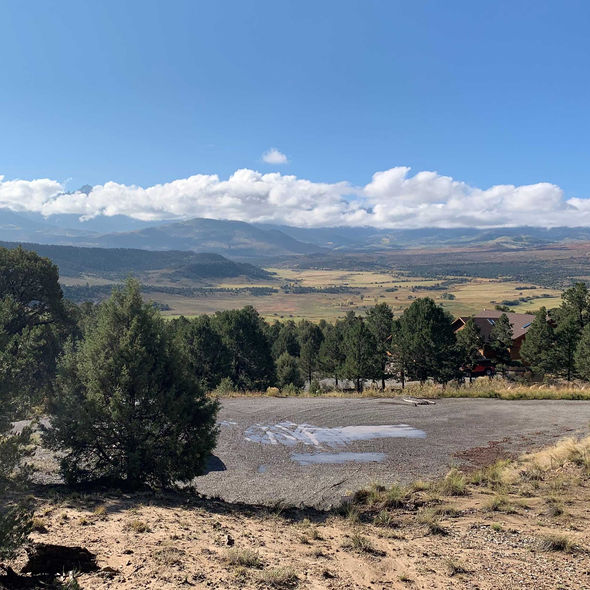 valley view, ponderosa pine, San Juan mountains, pleasant valley