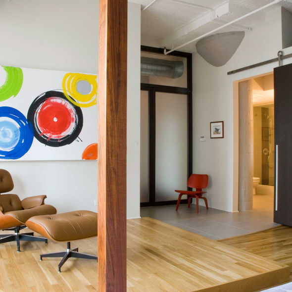 modern barn door