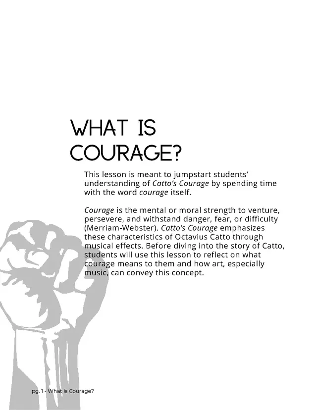 Thumbnail: Catto’s Courage for String Quartet & Beginner String Ensemble | Music Inclusion