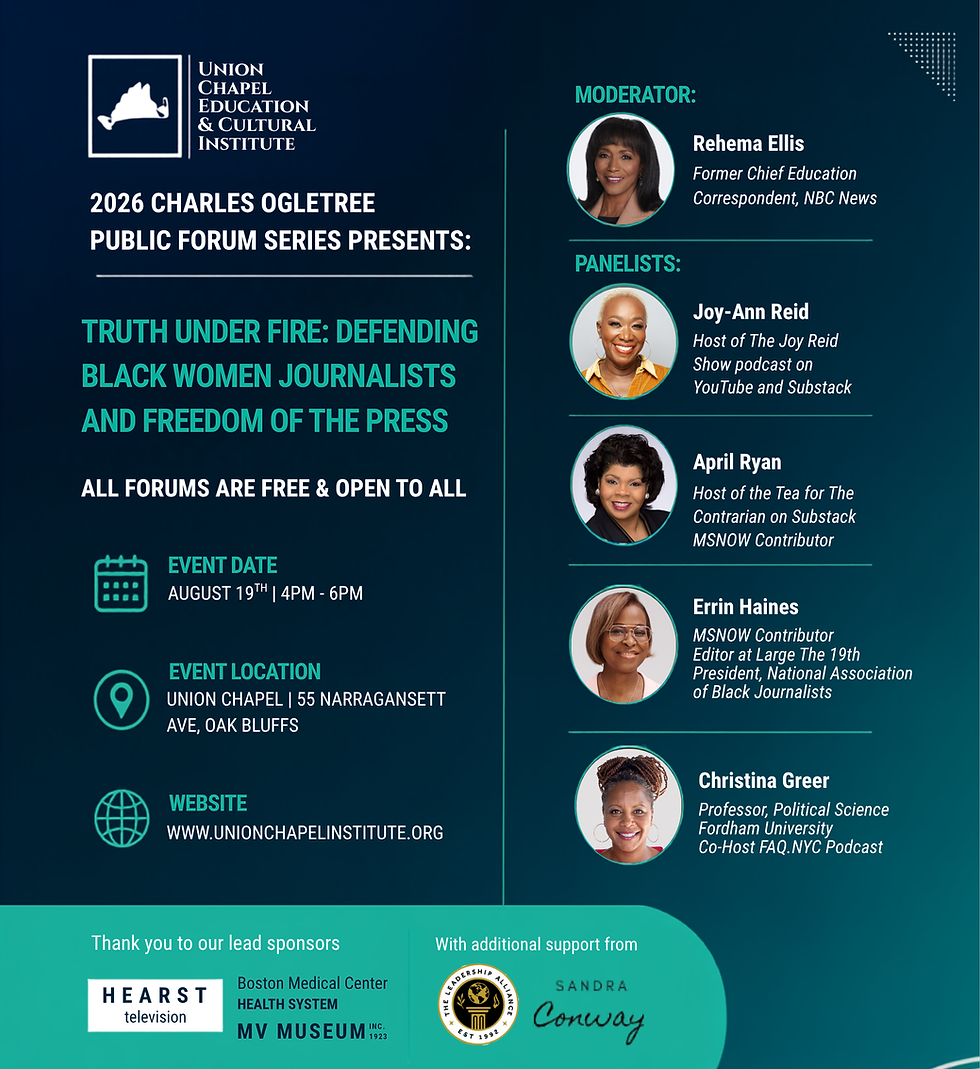 TRUTH UNDER FIRE: DEFENDING BLACK WOMEN JOURNALISTS AND FREEDOM OF THE PRESS