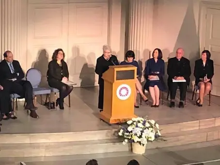 Representative Kay Khan Speaks at the District Attorney Marian Ryan's Swearing In Ceremony