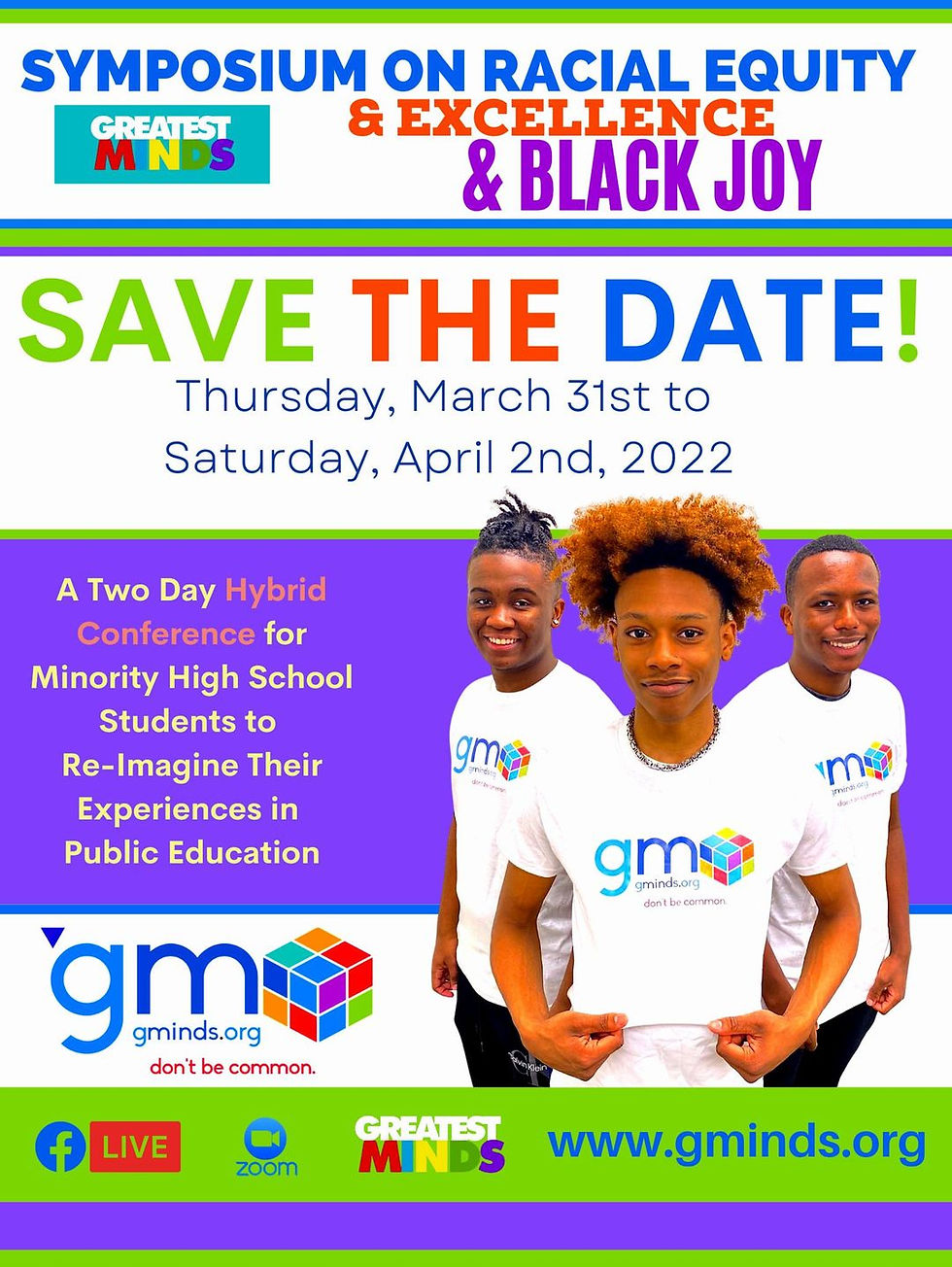 Greatest MINDS Symposium on Racial Equity, Excellence and Black Joy