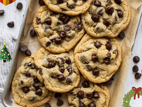 Flourless Cashew Butter Chocolate Chip Cookies