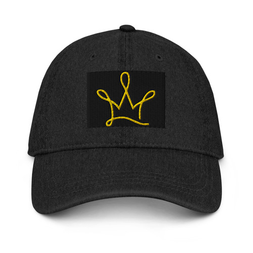 VK Crown logo Denim Hat | Validated Kulture