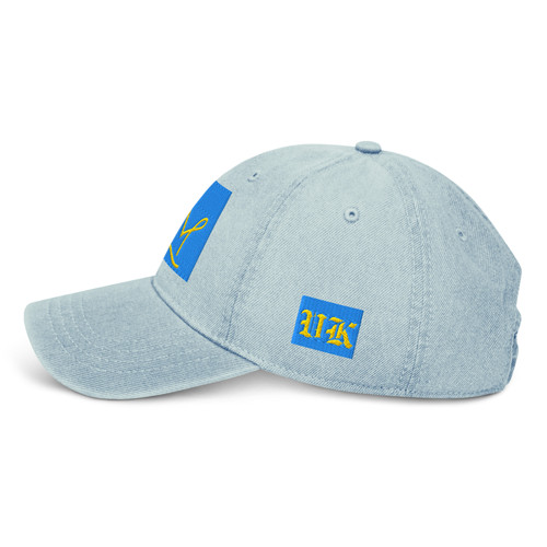 VK Crown logo Denim Hat | Validated Kulture