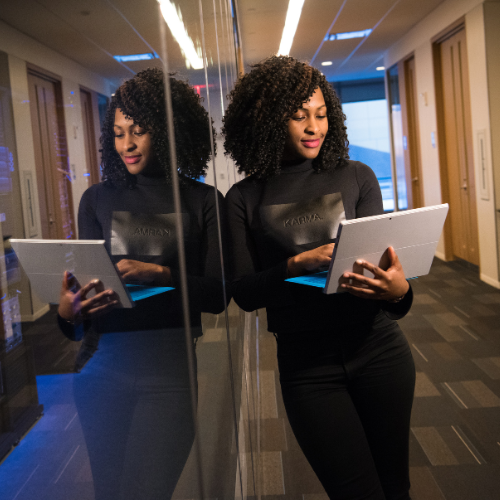 black woman in business