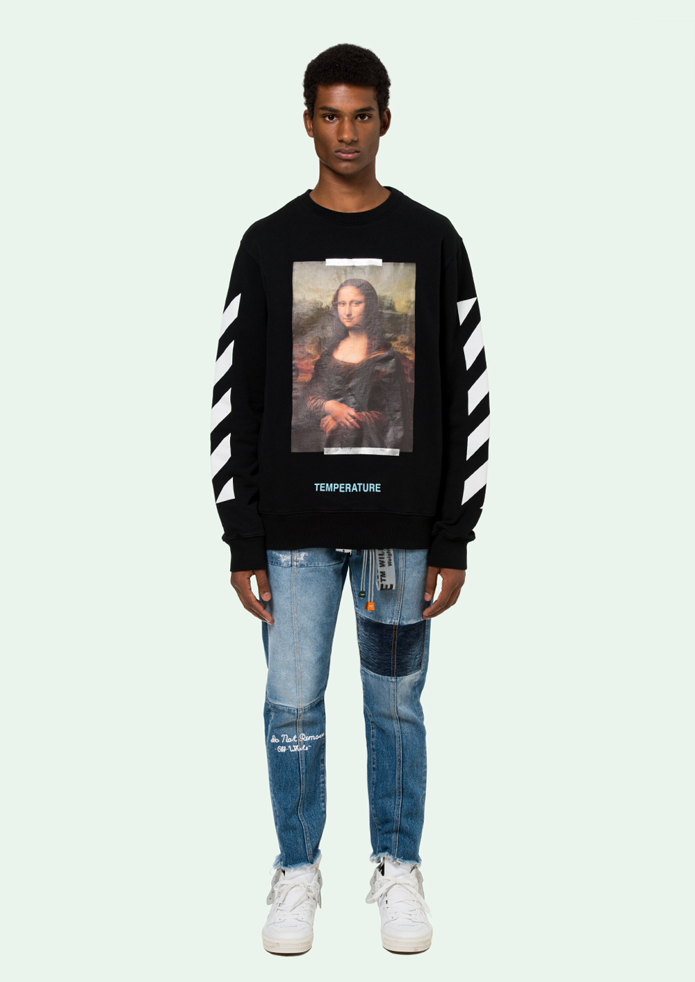 sudadera off white mona lisa