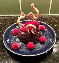 Cthugha's Favorite Chocolate Lava Cake