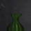 Thumbnail: Poppy Vase Olive Glaze