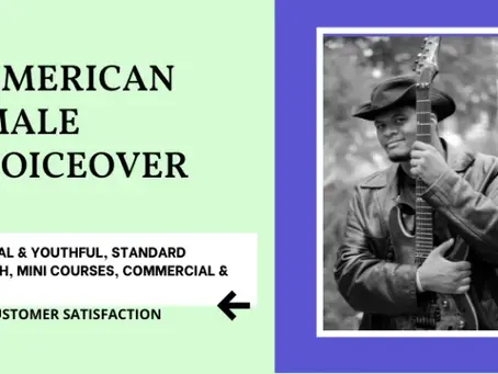 I will do a deep american professional male voice over