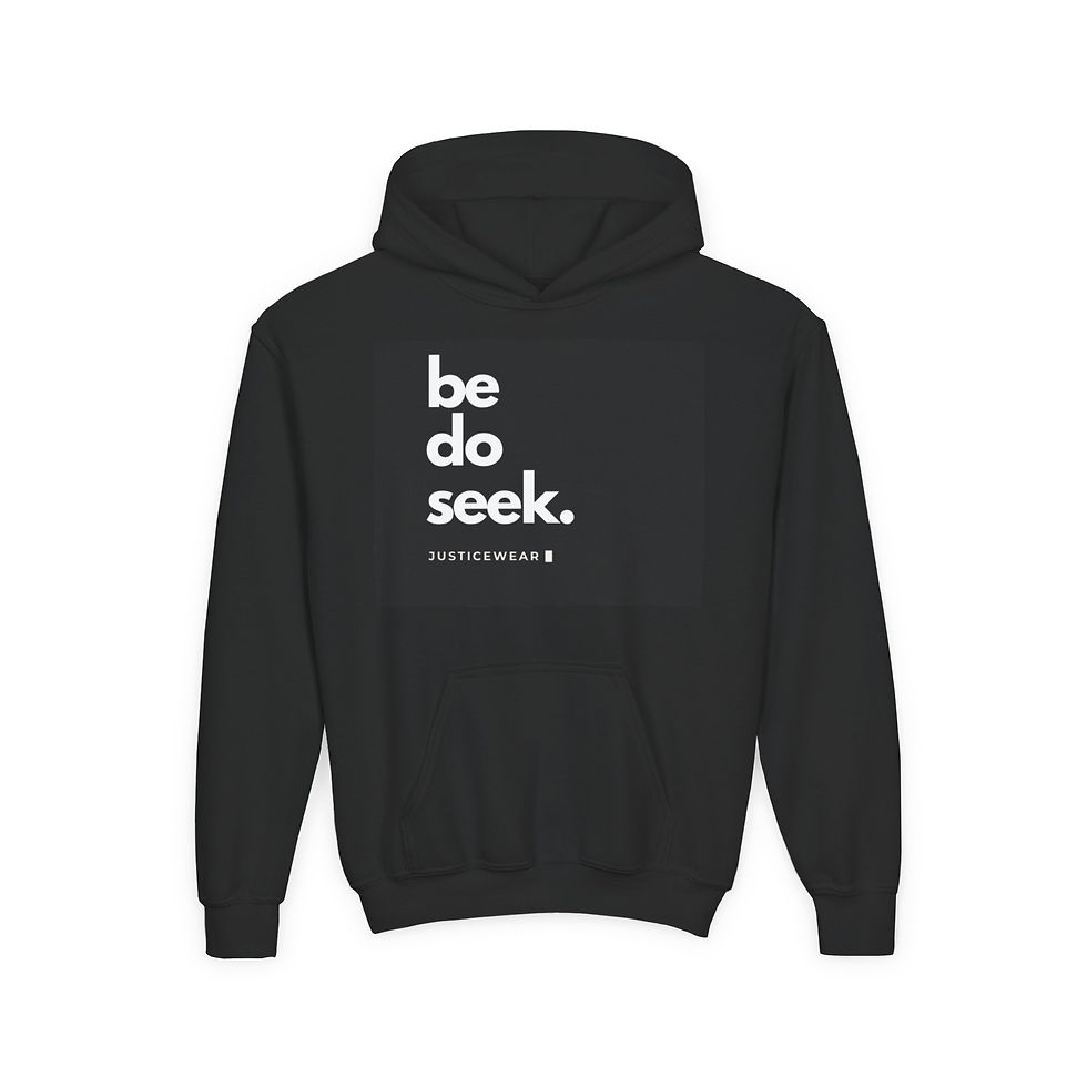 Thumbnail: Inspirational Youth Hoodie, Activist Pullover, Social Justice Sweatshirt (1)