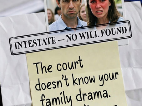 What is Intestate in California estate planning ?