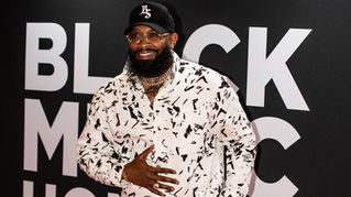 Pastor Mike Jr arrives on the Red Carpet of the 7th Annual Black Music Honors 2022 at Cobb Energy Performing Arts Centre in Atlanta, Georgia on May 19, 2022