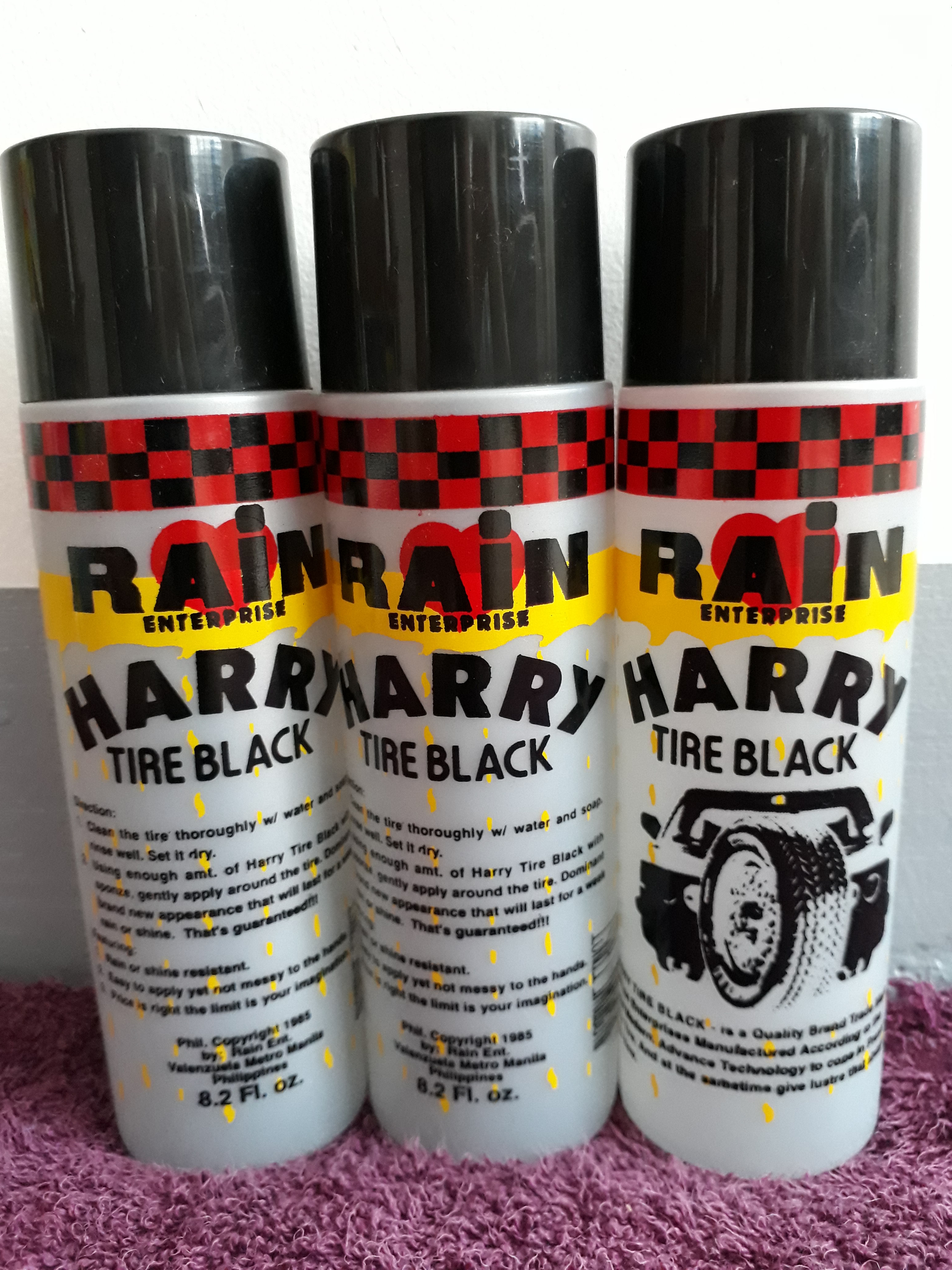 Harry Tire black 8.2 fl oz