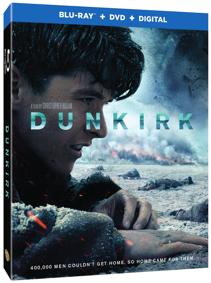 Dunkirk Comes to Digital HD December 12th and Blu-ray/DVD December 19th
