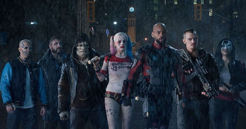 The bad guys try to do some good in "Suicide Squad"