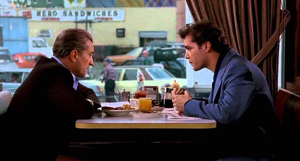 Robert De Niro and Ray Liotta in "Goodfellas"