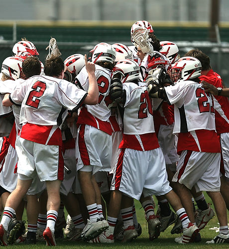 Lacrosse Huddle