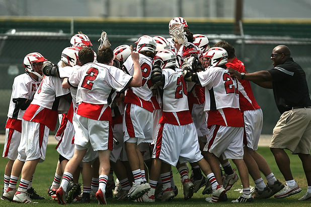 Lacrosse Huddle