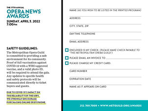 Invitation Response Card
