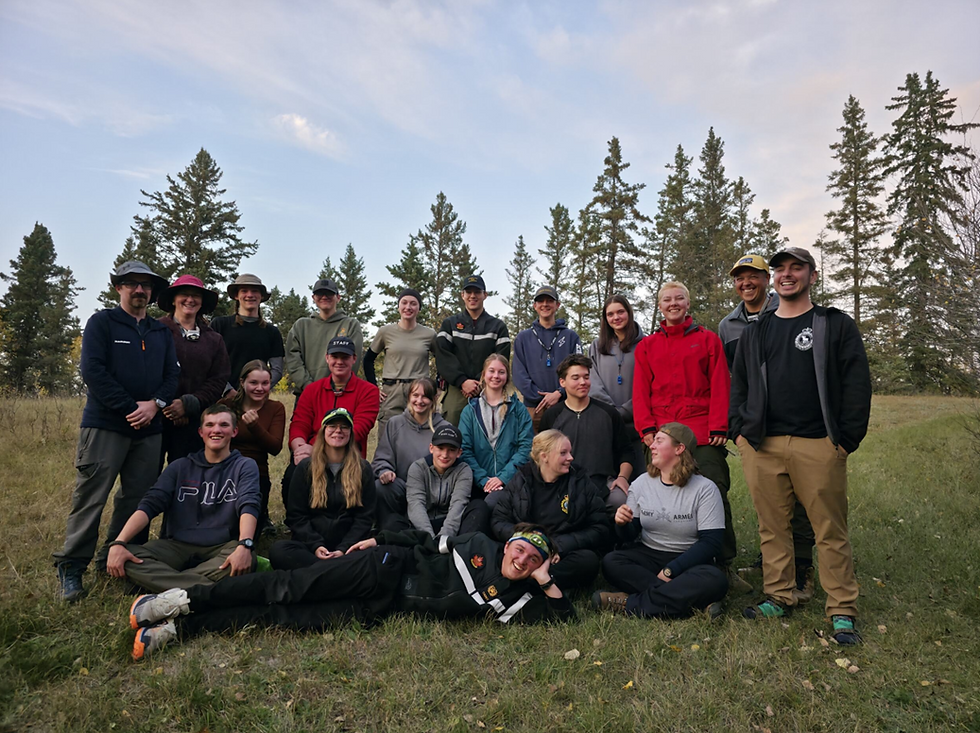 Cadets Launch Spruce Woods Expedition from 17 Wing Winnipeg