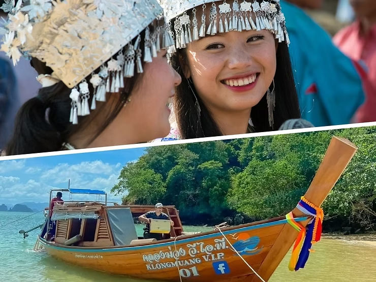 Authentic Escape in Laos and Thailand with Family