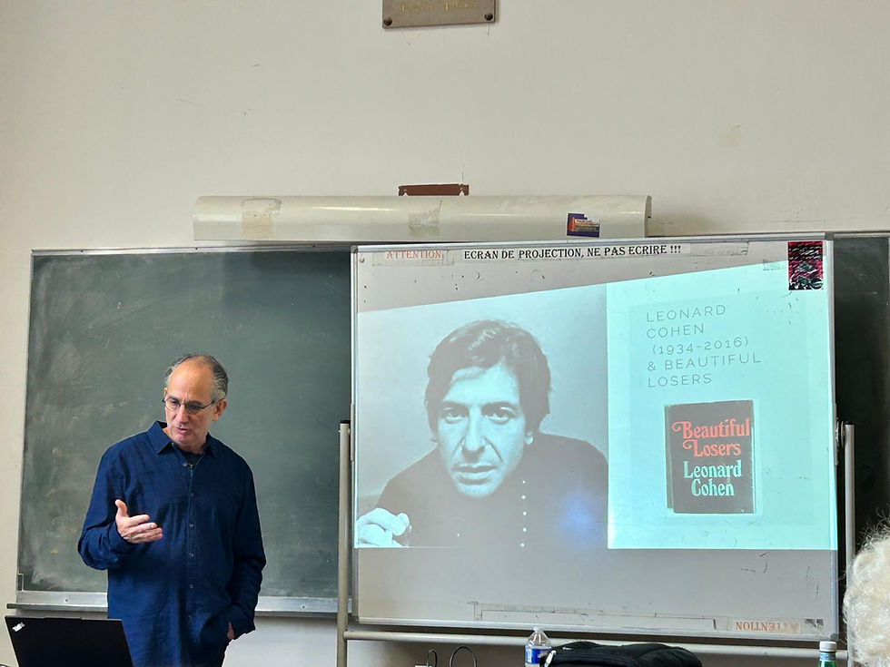 Talking about Postmemory in the Sorbonne Université in Paris 2025