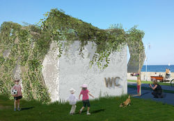 wizualizacja obiektu z boku