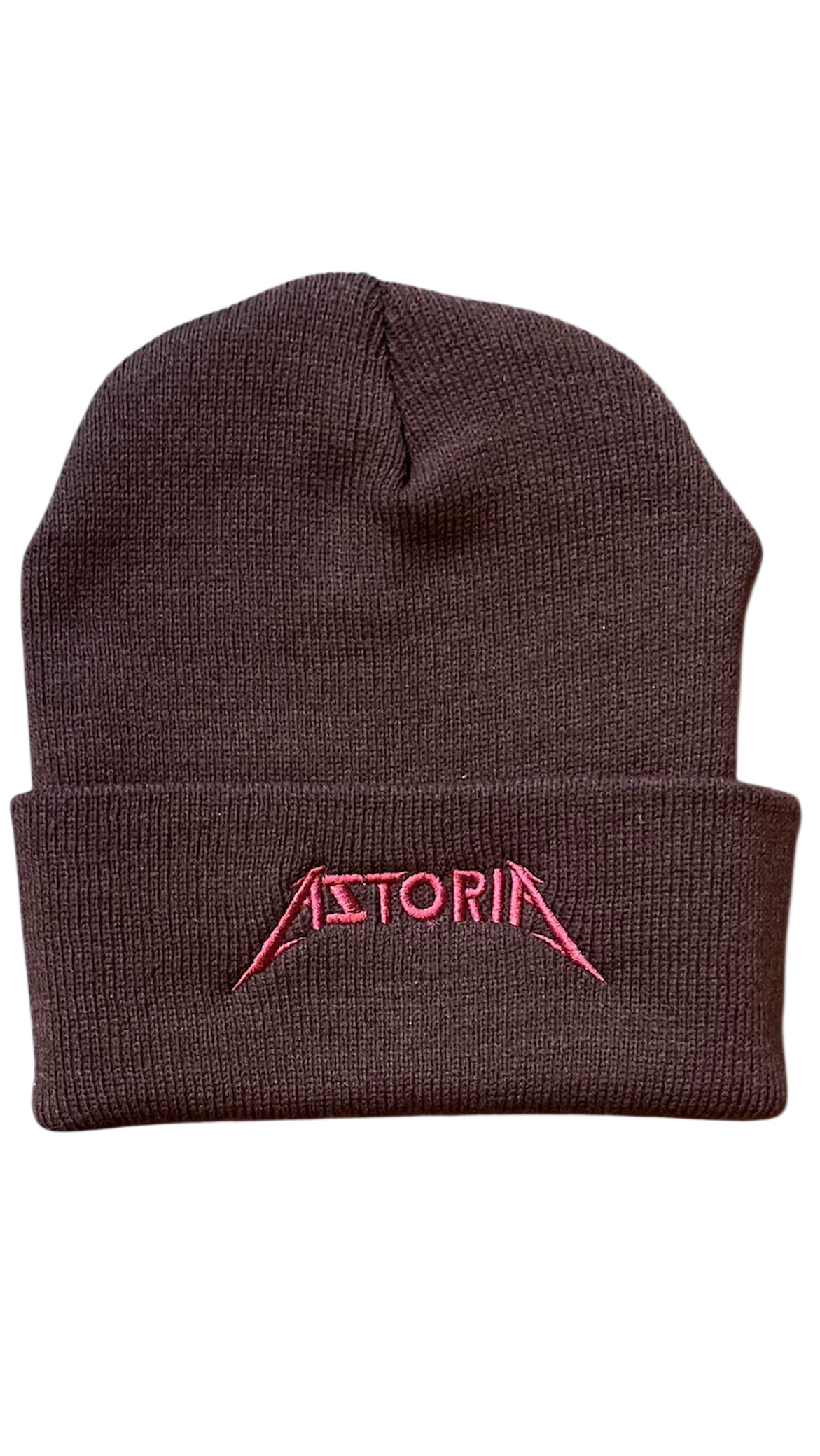 ASTORIA WARRIOR WOOLIE BROWN W/ MAROON ASTORIA STITCHING 