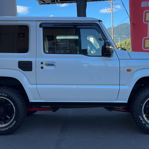 JB64ジムニー🚙1インチリフトアップと塩害ガード施工しました!