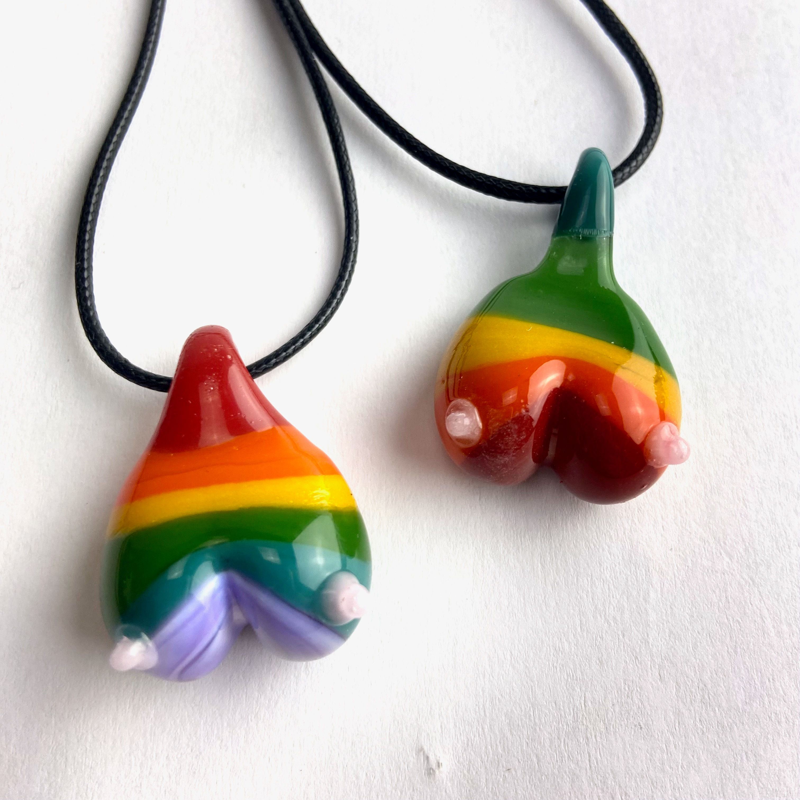 Rainbow Breast Pendant