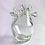 Thumbnail: Anatomical Clear Glass Heart (medium)
