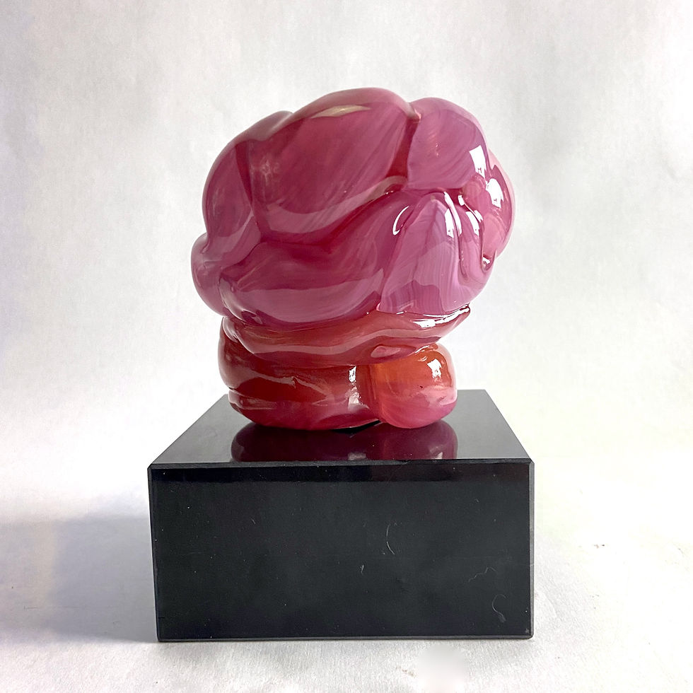 Thumbnail: Glass Brain Sculpture-size large