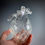 Thumbnail: Anatomical Clear “Broken” Glass Heart (medium)