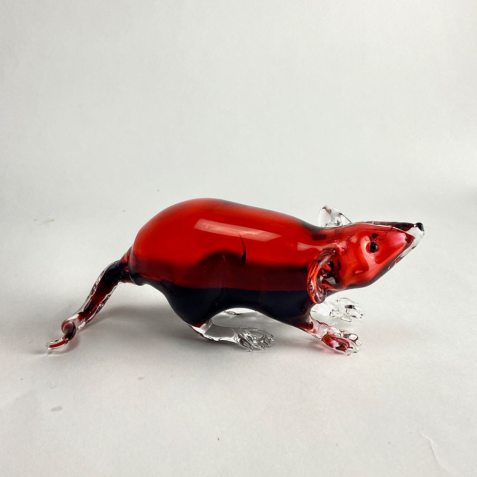 Hot Sculpted Glass Lab Rats | sarahaband