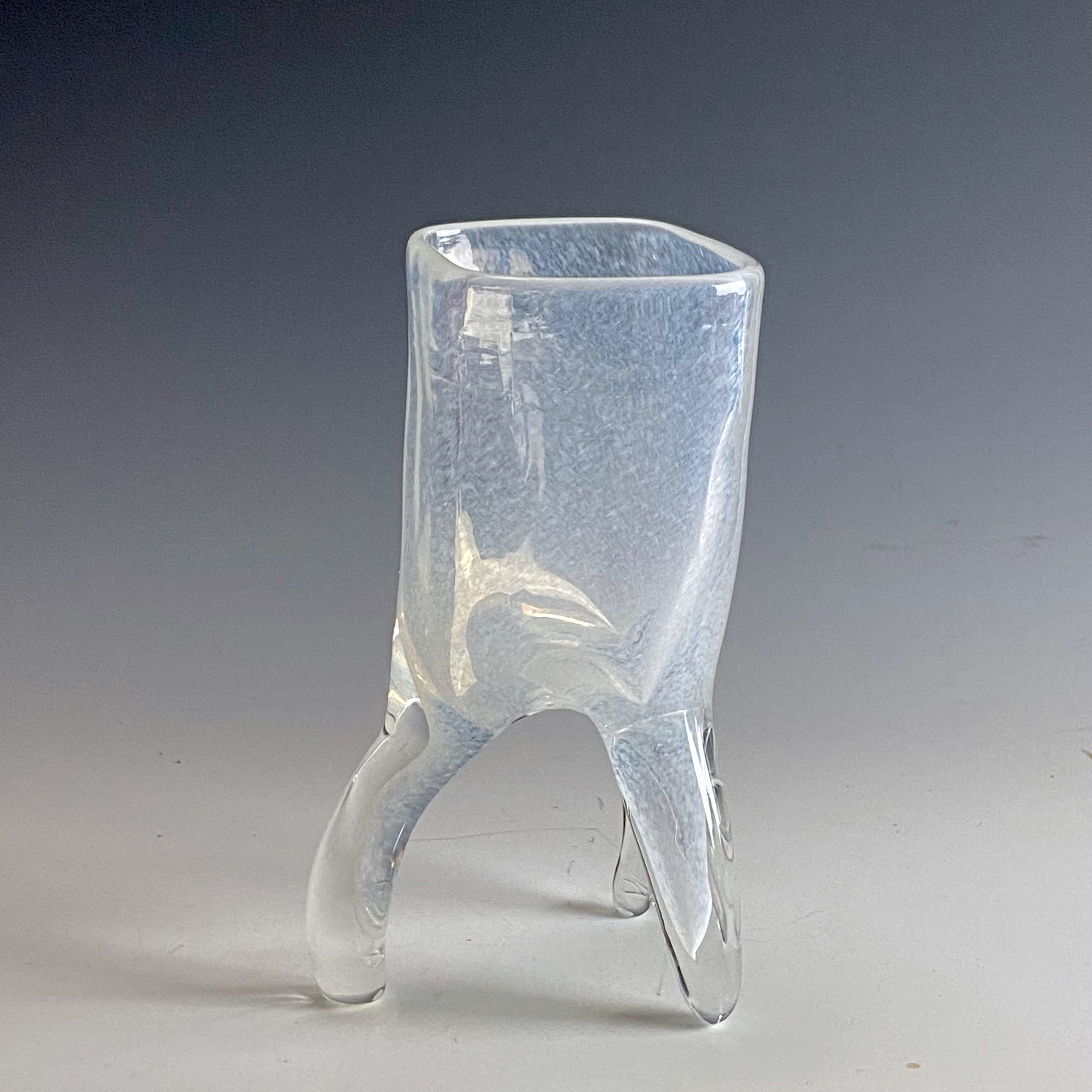 Hand Blown Glass Tooth Cup