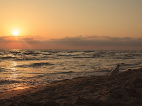 Hourglass in The Sand