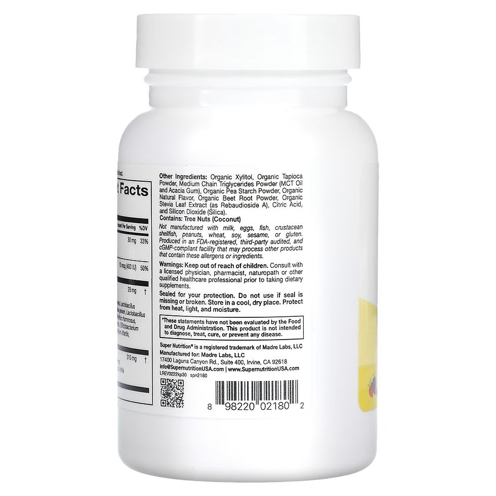 Miniatura: Lateral del envase con información del fabricante, resaltando las instrucciones de uso y advertencias.