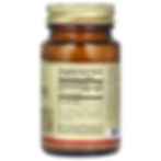 Información nutricional con el contenido de zinc por tableta y valores diarios recomendados.