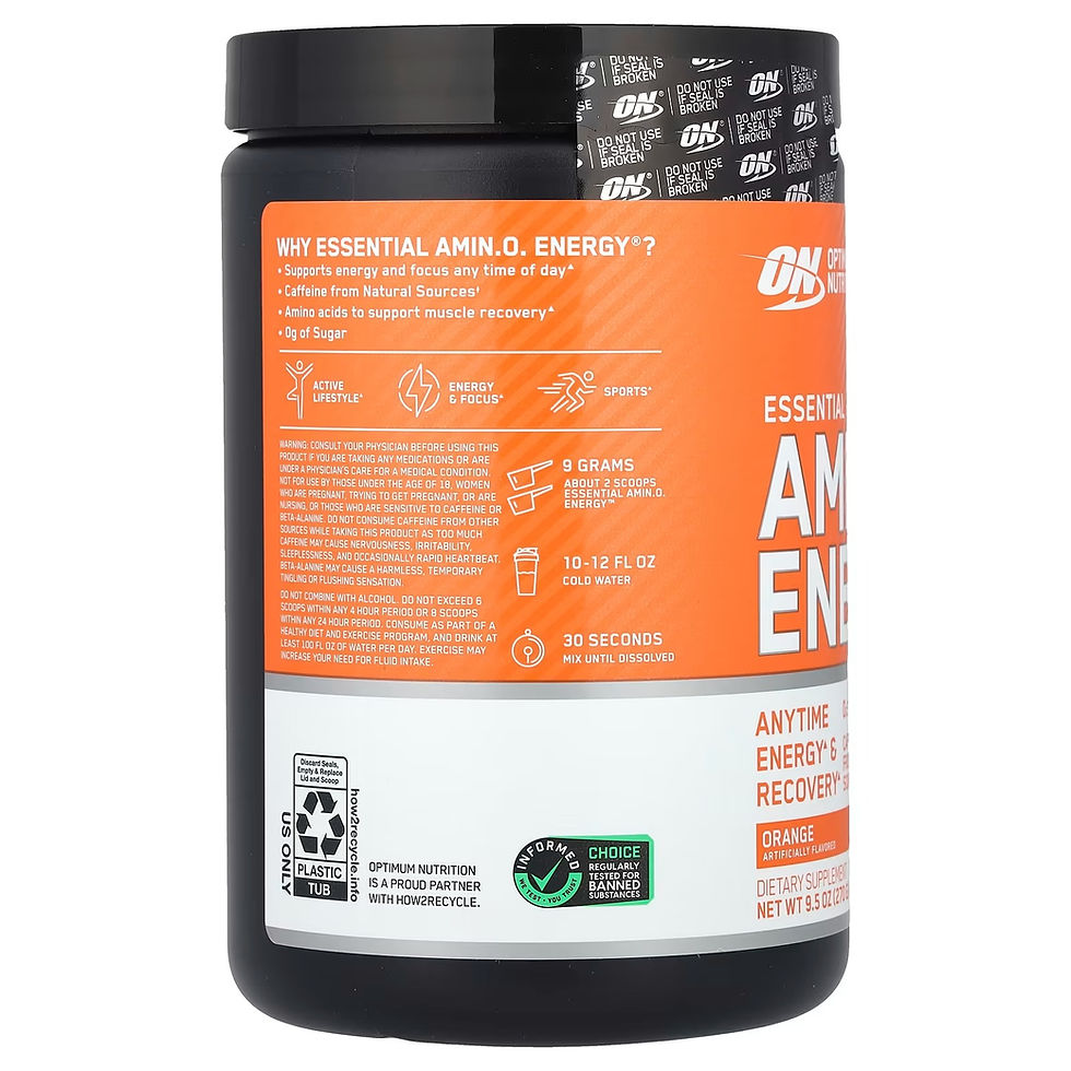 Miniatura: Optimum Nutrition, Amino Energy, 30 Servidos, 270gr