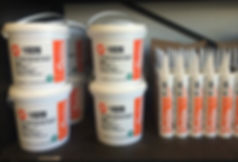 duct sealer buckets and tubes