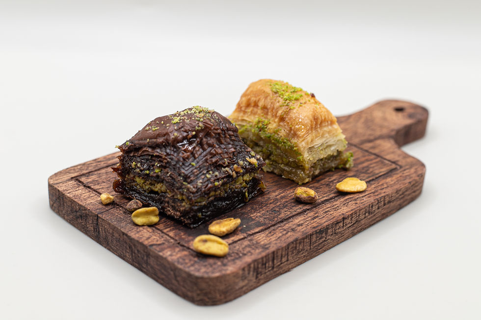 What is baklava? Assorted baklava at Food Land Market Boise