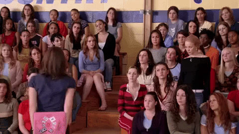 mean girls hand raise 2.gif