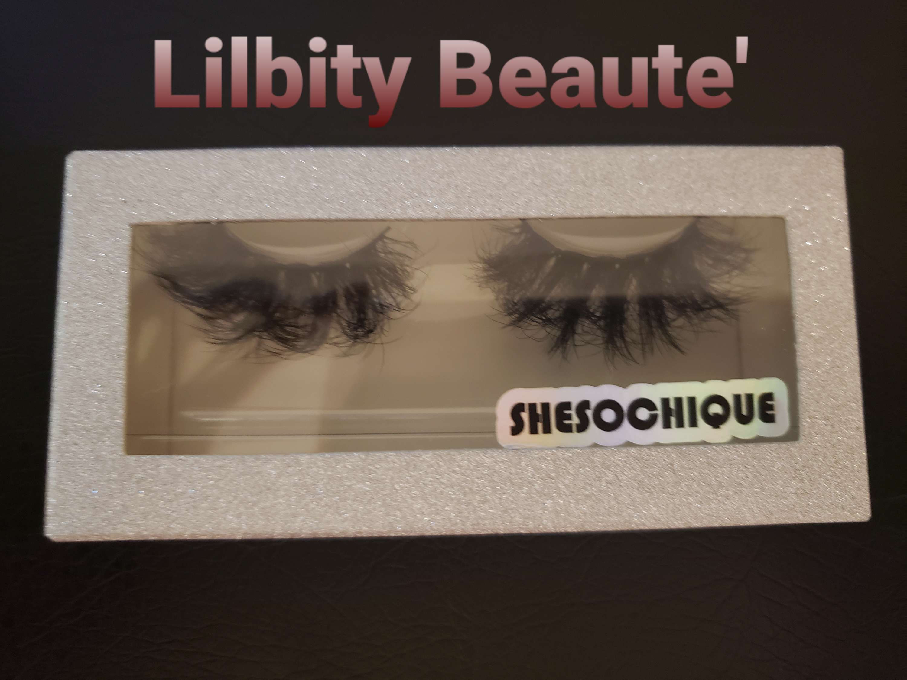 SheSoChiQue lashes - Lilbity Beaute' B