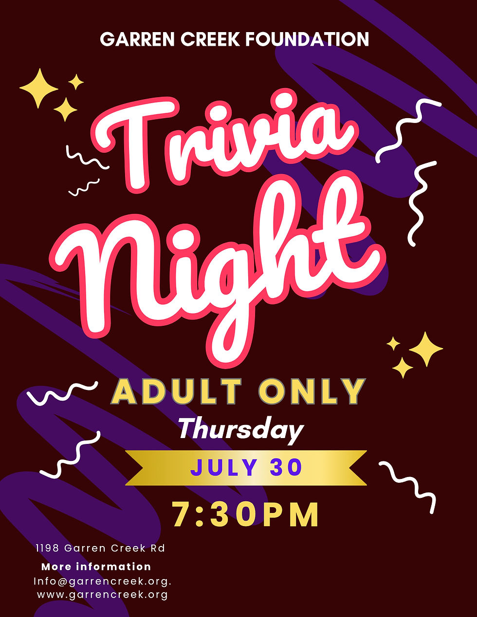 Trivia Night (adult only)