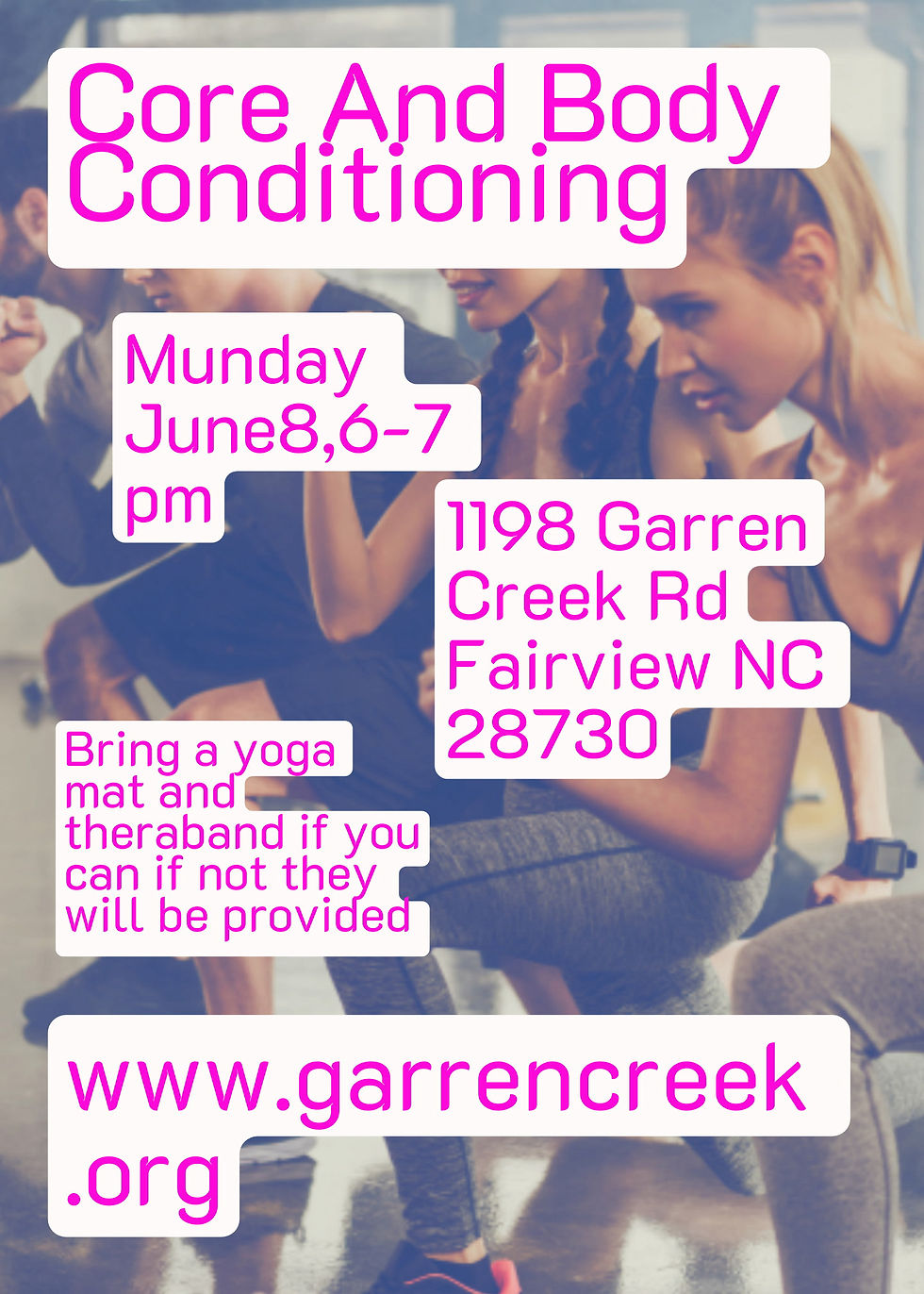 Core and Body Conditioning 