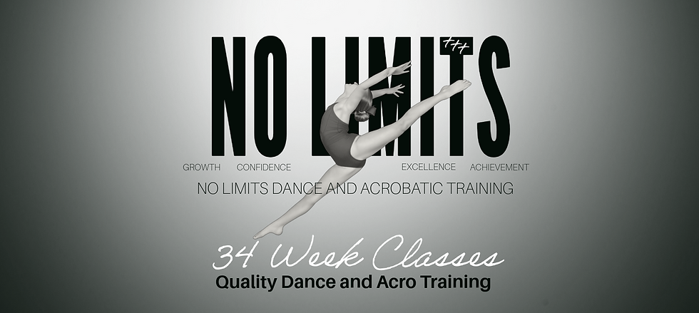 No Limits Dance 34 Week Classs