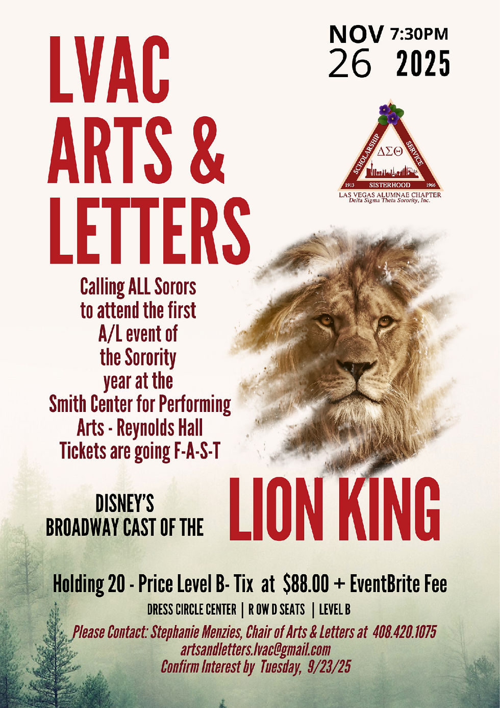 The Lion King (SORORS ONLY)